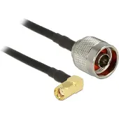 DeLOCK RP-SMA Stecker zu N-Stecker, 0.3m