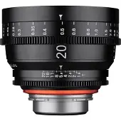 Xeen Cinema 20mm T1,9 PL Vollformat Objektiv MF Cine Video Lens für hohe Auflösungen mit Follow Focus Zahnkränze (1021603)