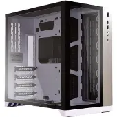 Lian Li PC-O11 Dynamic, Midi Tower, PC, Weiß, ATX, EATX, micro ATX, Aluminium, SECC, Gehärtetes Glas, 15,5 cm