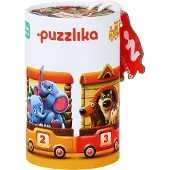 Puzzlika Zug 94 cm - Lernpuzzle 20 Teile