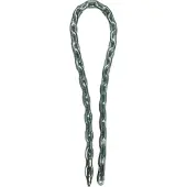 Master Lock 1 m lange Kette aus gehrtetem Stahl mit 8 mm Durchmesser, Stahl, 8 mm, Edelstahl, Vinyl, 1 m
