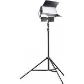 Walimex pro LED Sirius 160 Bi Color 65W - Set inkl. Stativ 2,6m