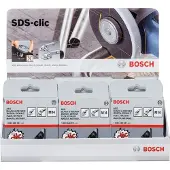 Bosch Schnellspannmutter SDS clic, 15 Stück