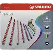 Stabilo Pen 68 Arty Marker 20 Einheiten