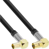 InLine Premium Antennenkabel gewinkelt