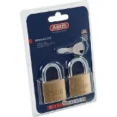 ABUS Zylindervorhangschloss 45/40 Twins B/SB Schlosskörper-B.39mm MS gl.