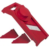 Gsd Haushaltsgeräte GSD 30011 Universal-Gemüsehobel 3-in-1, rot