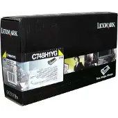Lexmark C748H1YG GELB TONER - 10000 SEITEN FÜR C748DE