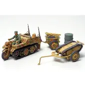 Tamiya Kettenkraftrad w/Cart&Goliath