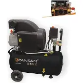 Dedra Ölkompressor 1,5 kW, 8 bar, 200 l/min, Tank 24 l