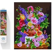 Dante Diamond Stickerei Diamond Dotz Blumenstrauss 61x75cm DD12019