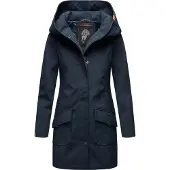 MARIKOO Winterjacke "Mayleen Damen Softshell Jacke B856", Kinder, Gr. XL, blau, Obermaterial: 95% Polyester PES. 5% Elasthan EL., Jacken Winterjacke