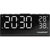 Blaupunkt CR10ALU Funkuhr Schwarz