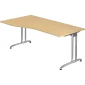 Hjh OFFICE PRO BELA 18 S - Ahorn 180 x 100