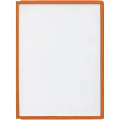 Durable Sichttafeln A4, 5 Stück, orange