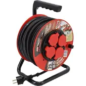 AWTOOLS AW EXTENSION DRUM PROFESSIONAL 40m 3x2,5mm 16A / 3680W / IP44