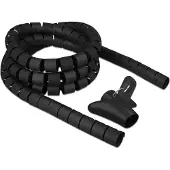 DeLOCK 18838, Kabelbodenschutz, Schwarz, Polyethylen, 2,5 m, 3 cm