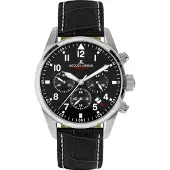 Jacques Lemans 42-2A Herrenuhr Chronograph Barcelona Schwarz