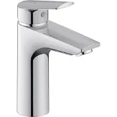 Duravit Waschtisch-Einhebelmischer No. 1 M MinusFlow o. Zugst.-Ablaufgarn., Ausl. 106mm, chr