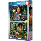 Educa Borras 2x48 Charme Puzzle Mehrfarbig 6-9 Years Mehrfarbig 6-9 Years