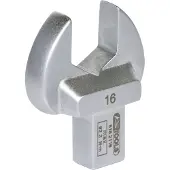 Ks Tools 516.2116, Einzelner Artikel, Schraubenschlüssel-Endstück, Chrom-Vanadium-Stahl, Chrom, 16 mm, 38 mm