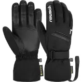 Reusch - Skihandschuhe aus GORE-TEX - Morris Gore-Tex Black / White für Herren aus Leder - Größe 8 - schwarz