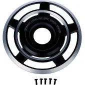 Shimano Steps E6000 Kettenschutzring Schwarz 38t Schwarz 38t