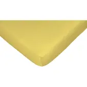 Casatex 1100000002199 "Jerry", gelb (zitrone), 1 Stk., Jersey, 90-100x190-200 30cm, Jersey, Obermaterial: 100% Baumwolle, Bettlaken, 1100000002199, komfortables Überziehen durch hohe Elastizität