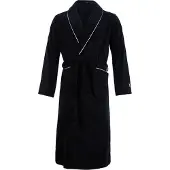 Möve Homewear Schalkragenmantel Möve Black