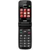 Brondi Magnum 4, Klapphandy, Dual-SIM, 7,11 cm (2.8"), 1,3 MP, 800 mAh, Schwarz