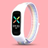 Cover-Discount OPPO Band - Nylon Armband Regenbogen