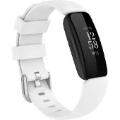 Cover-Discount Fitbit Inspire 2 - Silikon Ersatzarmband weiss