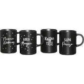 Ritzenhoff & Breker Kaffeebecher 390ml Svart sort.