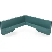 MAGNETOPLAN MAGNETOP. Eckablageschale Infinity Wall 114665021 wasserblau 42x42x8.5cm