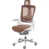 MCW Bürostuhl MERRYFAIR Adelaide, Schreibtischstuhl Drehstuhl, Polster/Netz, ergonomisch mandarin
