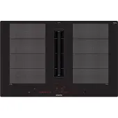 Siemens iQ700 EX801LX67E, Schwarz, Integriert, 79 cm, Zonen-Induktionskochfeld, 4 Zone(n), 4 Zone(n)