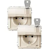 Merten SCHUKO-Steckdose ws MEG2318-7244