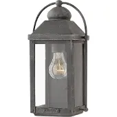 Elstead Lighting Elstead Anchorage Außen-Außenwandleuchte E27 Gealtertes Zink IP44