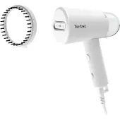 Tefal Origin Travel DT1020, Tragbare Dampfbürste, 0,07 l, 0,42 min, Grau, Weiß, Tasten, Handschalter
