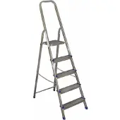 Alpfa Aluminium-Haushaltsleiter 5 Stufen