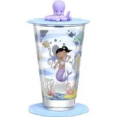 Leonardo Kindertrinkglas Avventura 300 ml, 3 Stück, Meer
