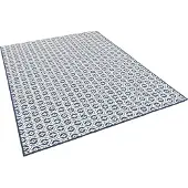 Snapstyle In- und Outdoor Teppich Beidseitig Cape Cod Dunkelblau, Größe:80x320 cm