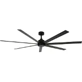 Beacon Atlanta Deckenventilator mit Licht schwarz DC leise - Beacon , Atlanta, dimmbar, Schwarz, für Wohnzimmer, Aluminium, Modern