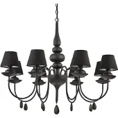 Ideal Lux Hängeleuchte Blanche Sp8 Schwarz Rund