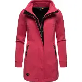 Ragwear Sweatjacke "Letrice Bonded" Elegante Zip-Jacke mit hohem Kragen in Feinstrickoptik