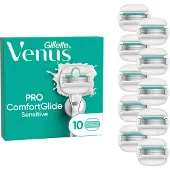 Gillette Venus Ersatzklingen Rasierer Damenpflege ComfortGlide Sensitive sanft pflegend 10 Stück