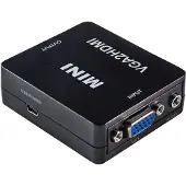 MaxTrack CS40L VGA / HDMI Adapter (1x VGA-Buchse, Klinkenbuchse 3.5 mm - 1x HDMI
