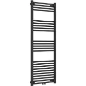 Neu.haus Handtuchheizkörper ’Voss’ mit 24 Stangen Stahl 140 x 60 cm Schwarz