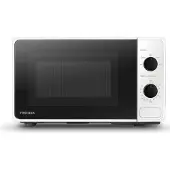 Toshiba MM2-MM20PF(WH) - Mikrowelle, voll funktionsfähig mit 5 Leistungsstufen de, leichtes Auftauen, 20 L, 800 W, Farbe white