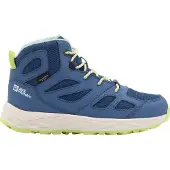 Jack Wolfskin Wanderschuhe Woodland 2 Texapore Mid Kinder Evening Sky-Schuhgröße 34